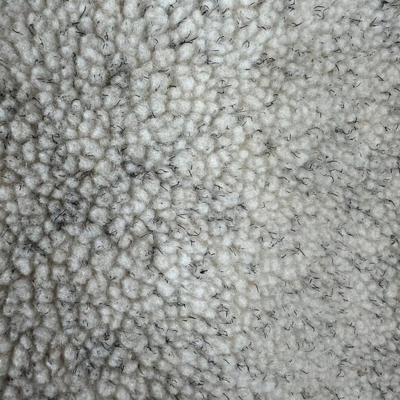 Vail Colorado Fleece Vest Mens XL Full Zip Pockets Cream Vintage - Picture 9 of 14